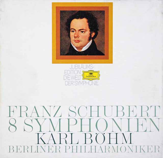 ベームのシューベルト/交響曲全集　独DGG　3312　LP レコード