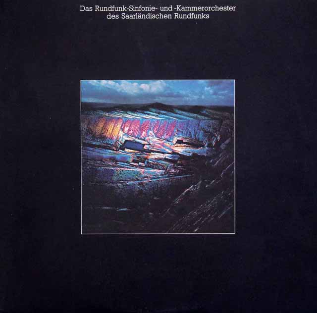 リステンパルトのバッハ/ブランデンブルク協奏曲第5番ほか　ザールラント放送協会　3693　LP レコード