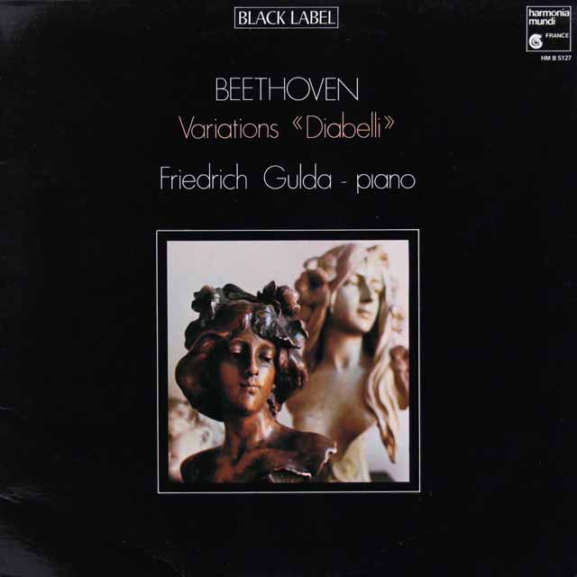グルダのベートーヴェン/ディアベリ変奏曲　仏HM　3313　LP レコード