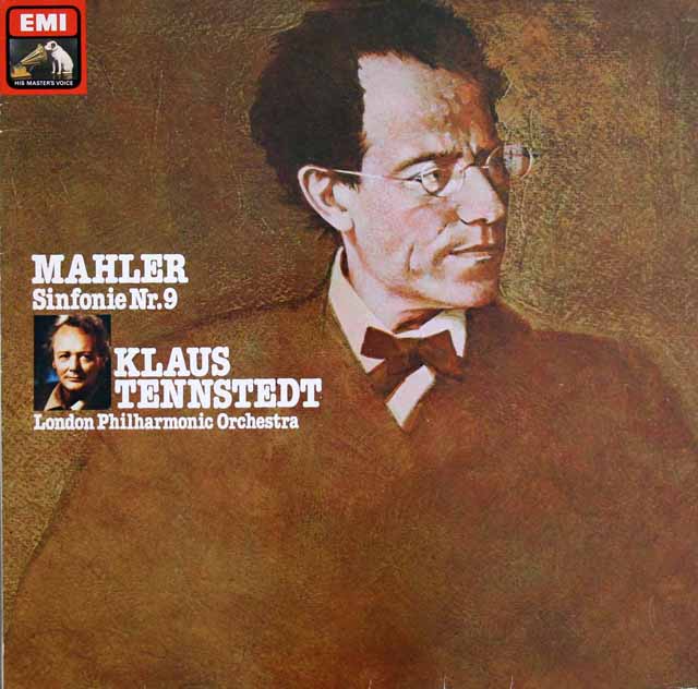 テンシュテットのマーラー/交響曲第9番　独EMI　3314　LP レコード