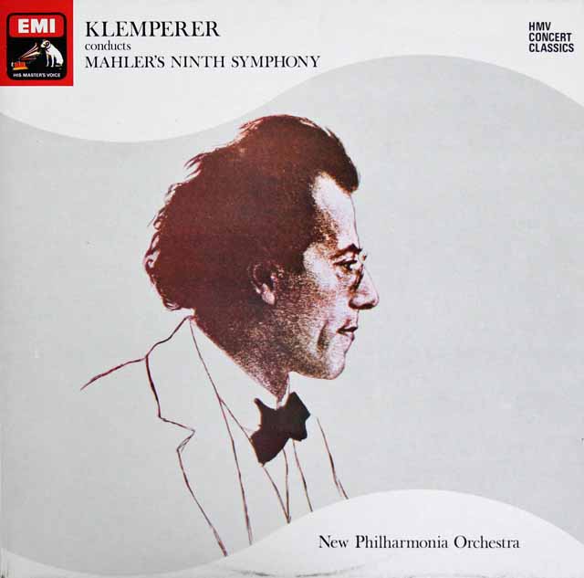 クレンペラーのマーラー/交響曲第9番　英EMI　3316　LP レコード