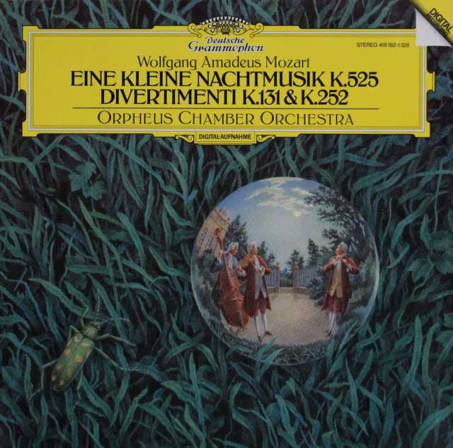 LP レコード オルフェウス室内管弦楽団のモーツァルト/「アイネ・クライネ・ナハトムジーク」ほか 独DGG 3316