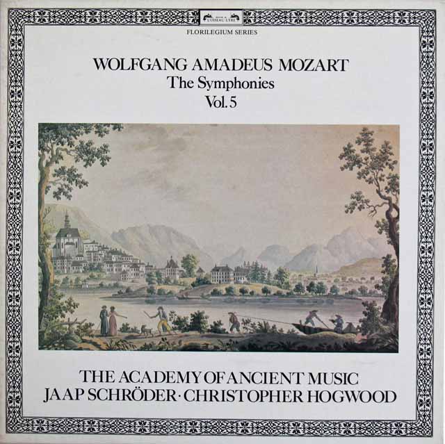 エンシェント室内管弦楽団のモーツァルト/交響曲全集第5巻　～ザルツブルク時代の交響曲～　★長岡鉄男の外盤A級セレクション第1巻30掲載盤　蘭L'OISEAU-LYRE　3316　LP レコード