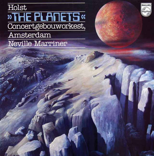マリナーのホルスト/組曲「惑星」　蘭PHILIPS　3317　LP レコード