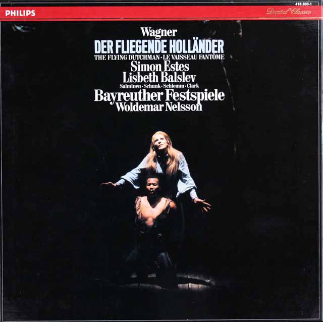 ネルソンのワーグナー/「さまよえるオランダ人」全曲　蘭PHILIPS　3692　LP レコード