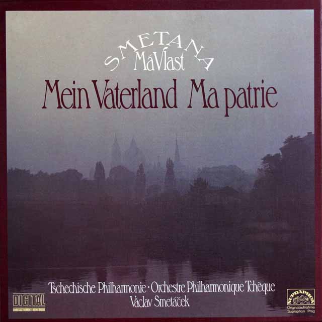 スメターチェクのスメタナ/連作交響詩「わが祖国」全曲　独eurodisc（SUPRAPHON）　3317　LP レコード
