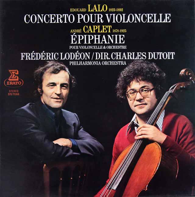 ロデオン&デュトワのラロ/チェロ協奏曲ほか　★長岡鉄男の外盤A級セレクション第1巻41掲載盤　仏ERATO　3319　LP レコード