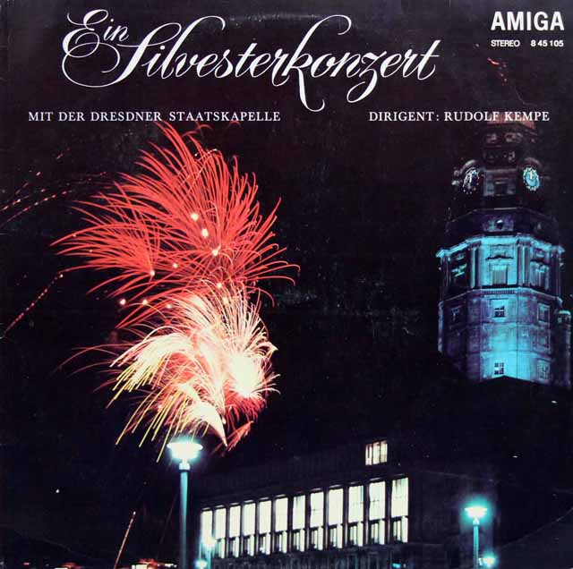 ケンペの「ジルヴェスター・コンサート」　独AMIGA　3319　LP レコード