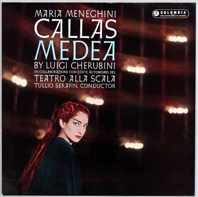 【オリジナル盤】　カラスのケルビーニ/歌劇「メデア」　英columbia　3319　LP レコード