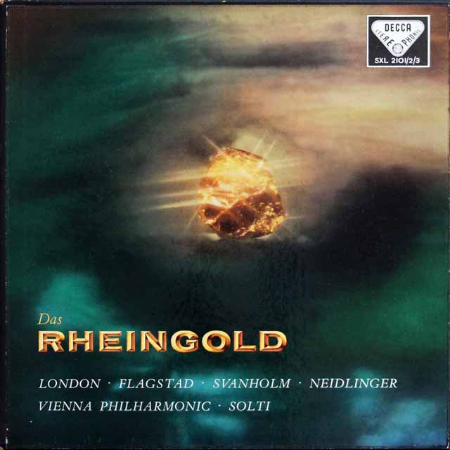 ショルティのワーグナー/「ラインの黄金」全曲　英DECCA　3319　LP レコード