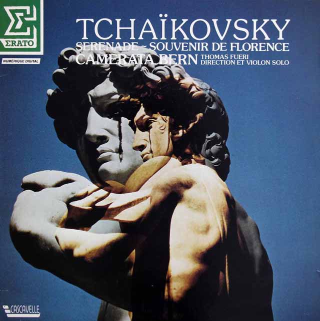 フューリ、カメラータ・ベルンのチャイコフスキー/弦楽セレナーデほか　仏ERATO　3691　LP レコード