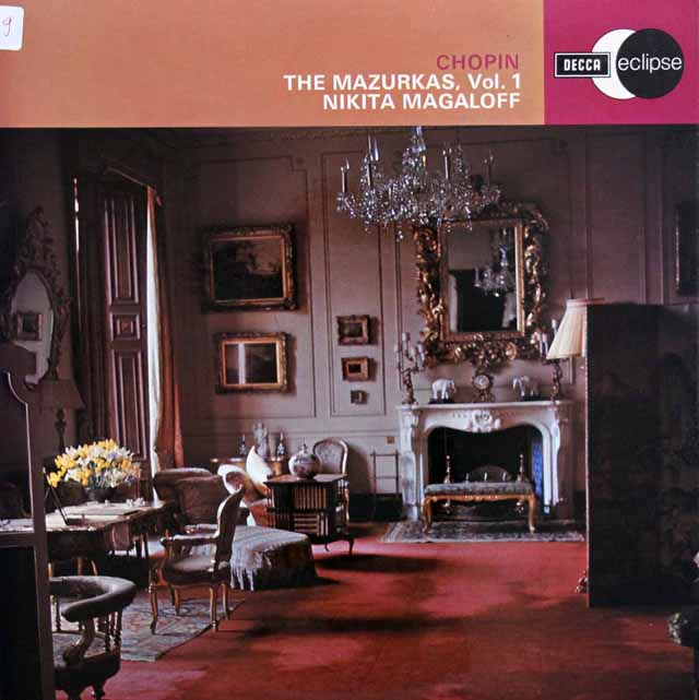 マガロフのショパン/マズルカ集 vol.1　英DECCA　3691　LP レコード