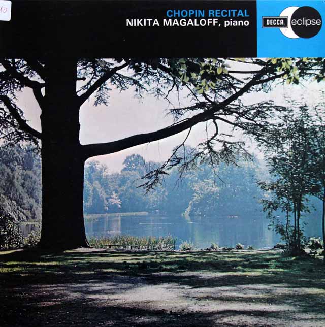 マガロフのショパン/4つの即興曲ほか「ショパン・リサイタル」　英DECCA　3691　LP レコード