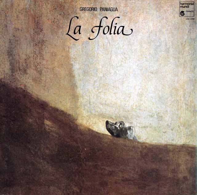 パニアグアの「ラ・フォリア」　仏HM　3321　LP レコード