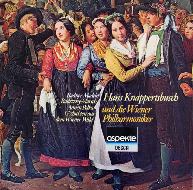 クナッパーツブッシュのチャイコフスキー/組曲「くるみ割り人形」ほか　独DECCA　3322　LP レコード