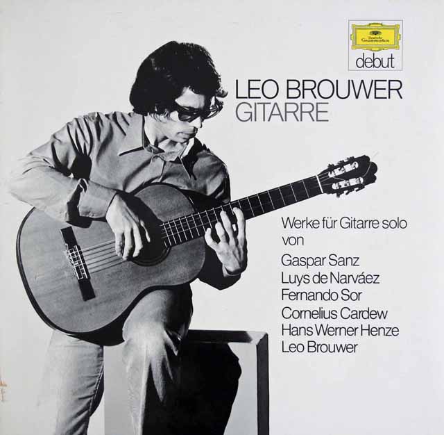 【デビューシリーズ】　ブローウェルのソル/5つのメヌエットほか　独DGG　3690　LP レコード