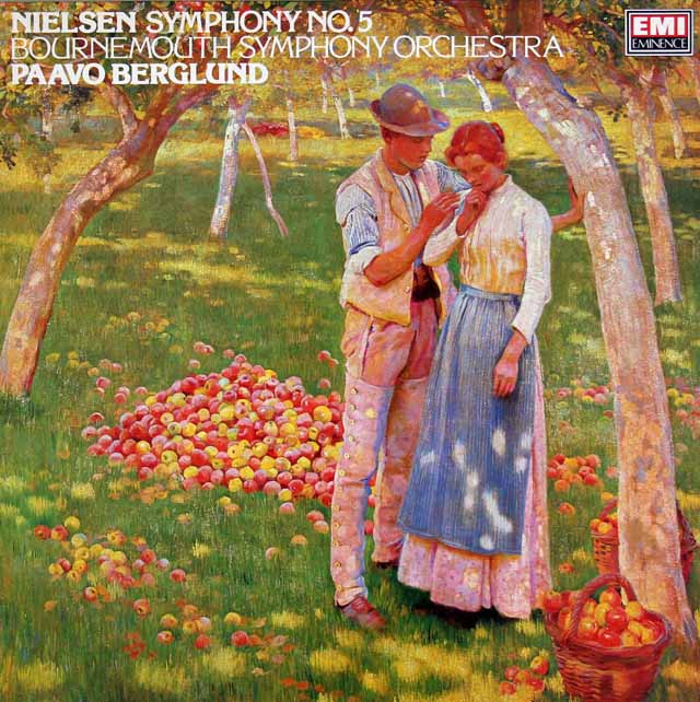 ベルグルンドのニールセン/交響曲第5番　英EMI　3690　LP レコード