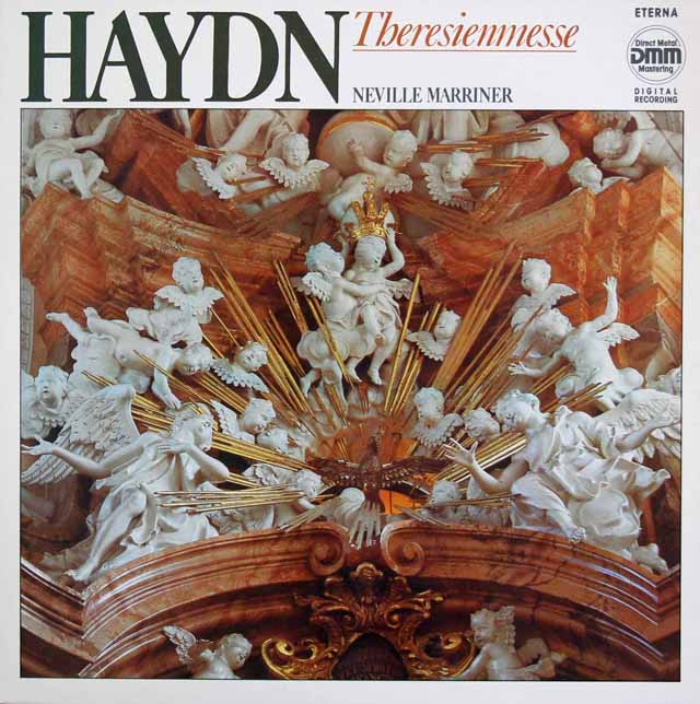 マリナーのハイドン/ミサ曲第12番「テレジア・ミサ」　独ETERNA　3690　LP レコード