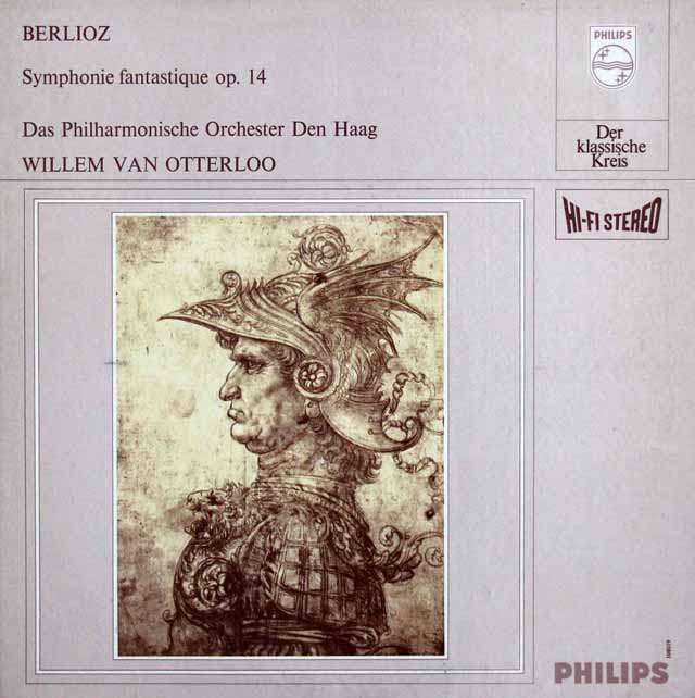 オッテルローのベルリオーズ/幻想交響曲　蘭PHILIPS　3326　LP レコード