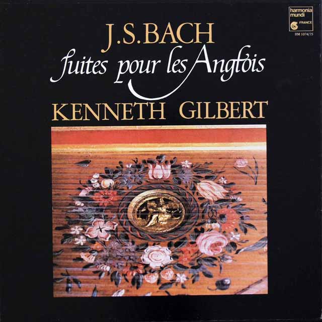 ギルバートのバッハ/イギリス組曲（全曲）　仏HM　3689　LP レコード