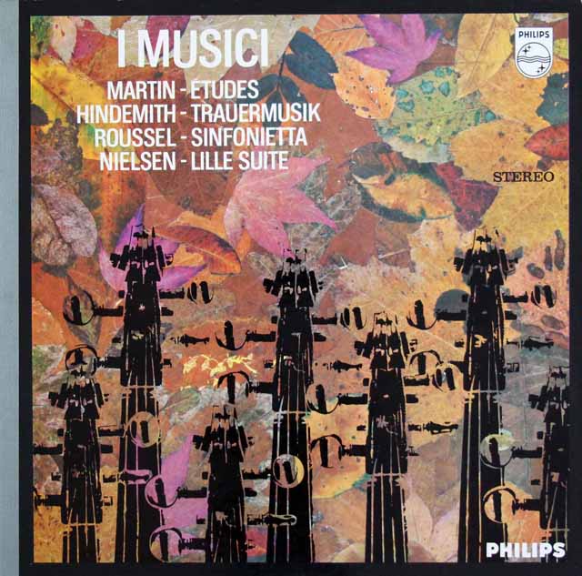 イ・ムジチのマルタン/エチュードほか　蘭PHILIPS　3689　LP レコード