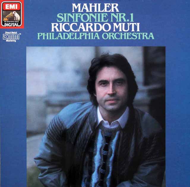 ムーティのマーラー/交響曲第1番「巨人」　独EMI　3689　LP レコード