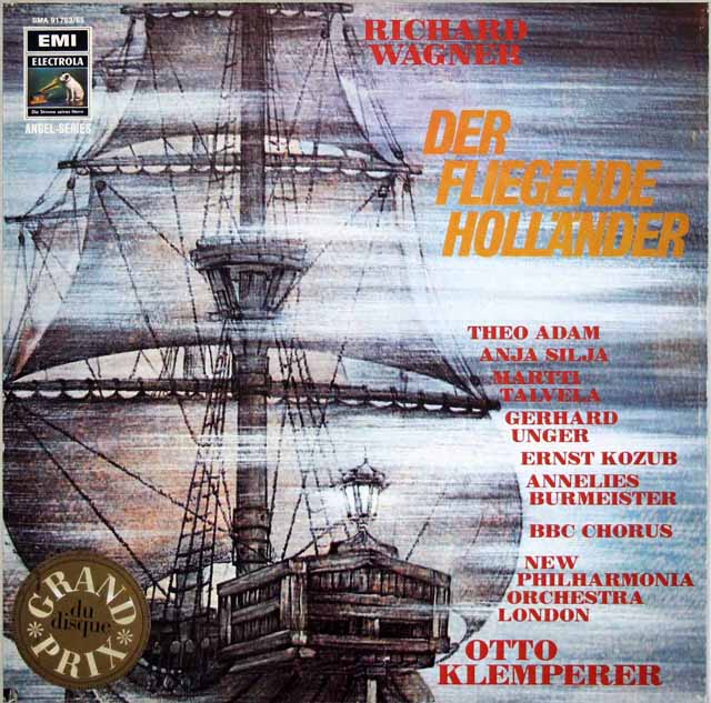 クレンペラーのワーグナー/「さまよえるオランダ人」全曲　独EMI　3328　LP レコード
