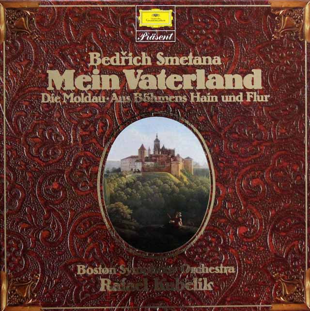 クーベリックのスメタナ/「わが祖国」全曲　独DGG　3688　LP レコード