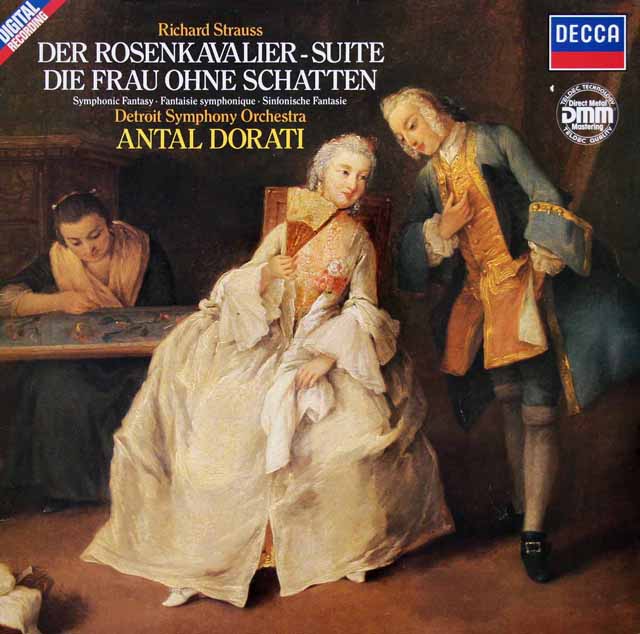 ドラティのR.シュトラウス/「ばらの騎士」組曲ほか　独DECCA　3331　LP レコード