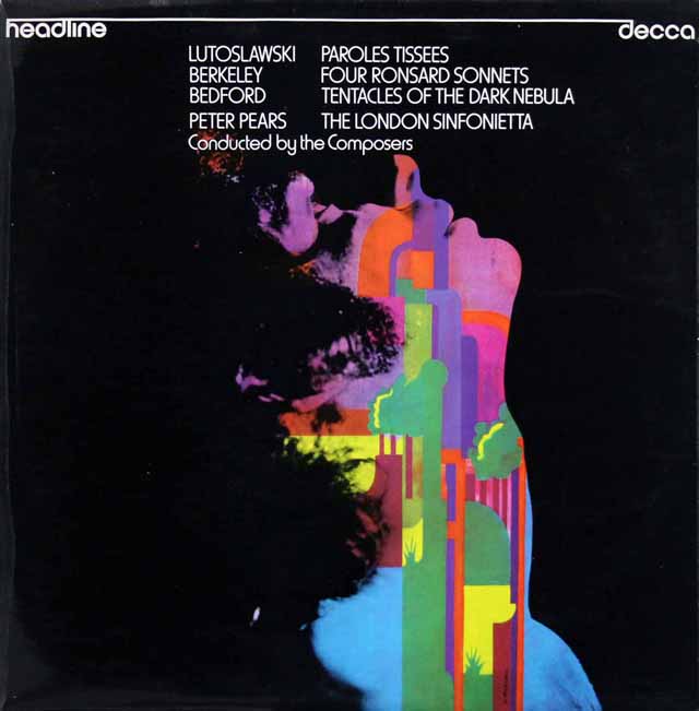 ルトスワフスキの自作自演/「織り込まれた言葉」ほか　★長岡鉄男の外盤A級セレクション第1巻69掲載盤　英DECCA　3688　LPレコード