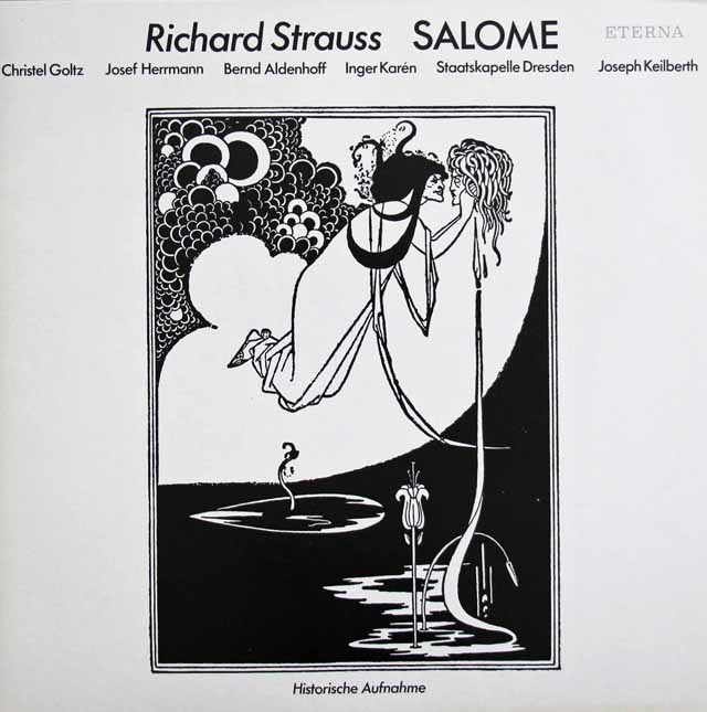 カイルベルトのR.シュトラウス/「サロメ」全曲　独ETERNA　3331　LP レコード