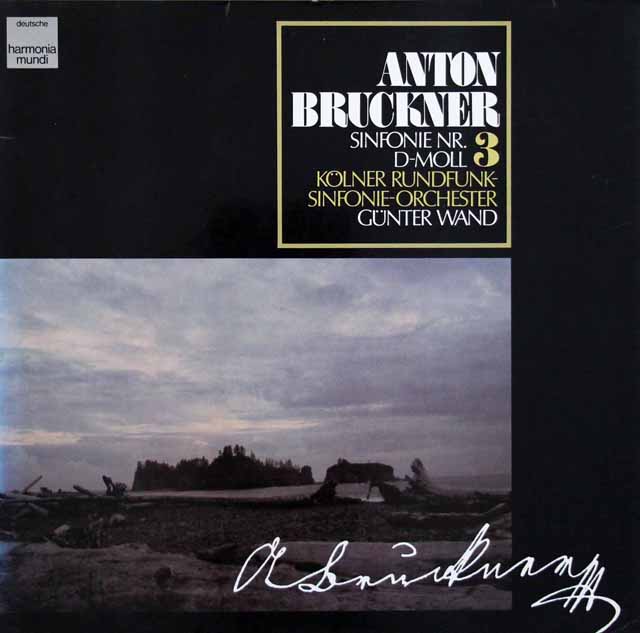 ヴァントのブルックナー/交響曲第3番　独HM　3799　LP レコード