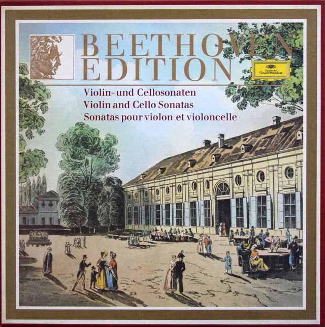 ベートーヴェン・エディション1977　第7巻　ヴァイオリンソナタ、チェロソナタ集　独DGG　3799　LP レコード