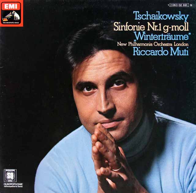 ムーティのチャイコフスキー/交響曲第1番「冬の日の幻想」　独EMI　3333　LP レコード