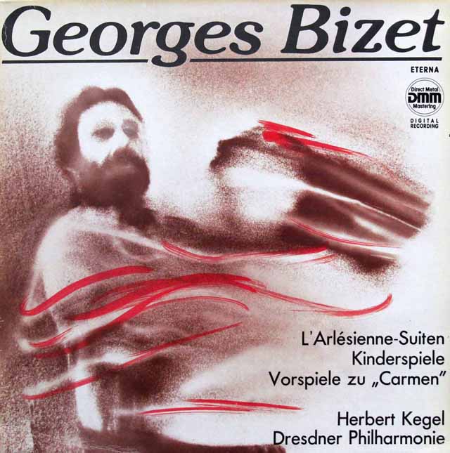 ケーゲルのビゼー/「アルルの女」組曲ほか　東独ETERNA　3334　LP レコード