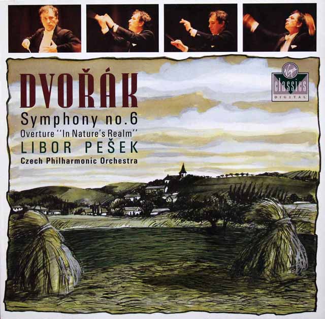 ペシェクのドヴォルザーク/交響曲第6番ほか　独Virgin　3798　LP レコード