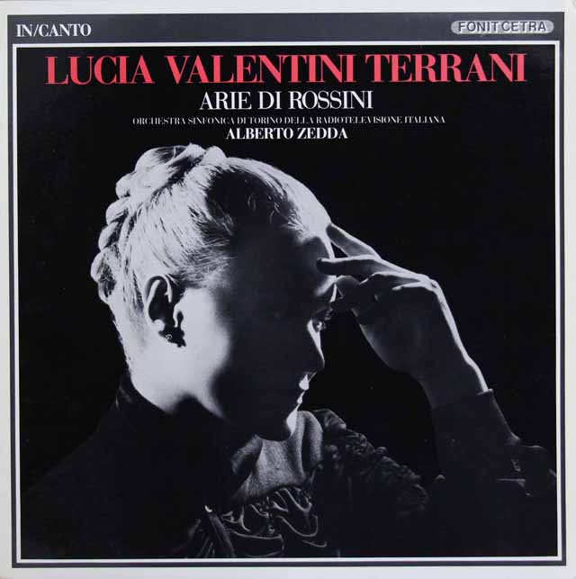 ヴァレンティーニ＝テッラーニのロッシーニ/オペラ・アリア集　伊IN/CANTO　3798　LP レコード