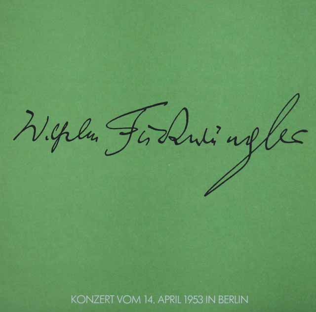 フルトヴェングラーのベートーヴェン/交響曲第7&8番ほか　独WF協会　3337　LP レコード