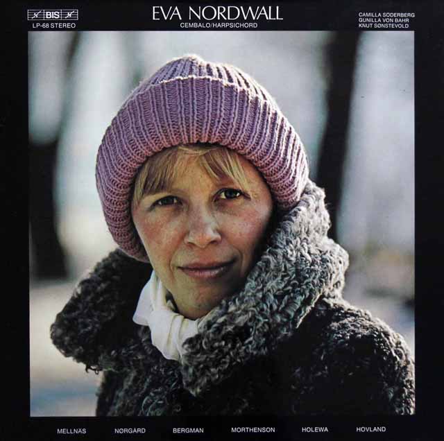ノードウォールメルネス /「楽しみ」ほか現代北欧チェンバロ作品集　独BIS　3797　LP レコード