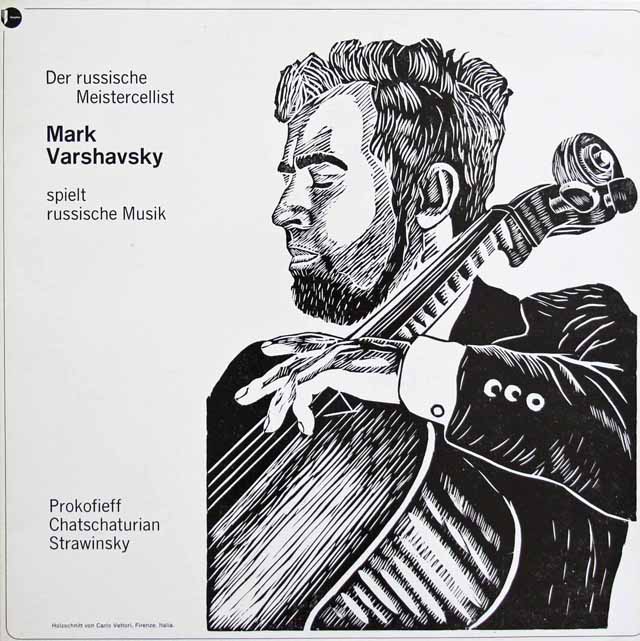 ヴァルシャフスキーのプロコフィエフ/チェロソナタほか　スイスduraphon　3797　LP レコード