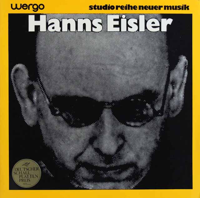 ハンス・アイスラー作品集　独Wergo　3797　LP レコード