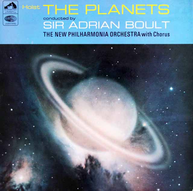 ボールトのホルスト/組曲「惑星」　英EMI　3797　LP レコード