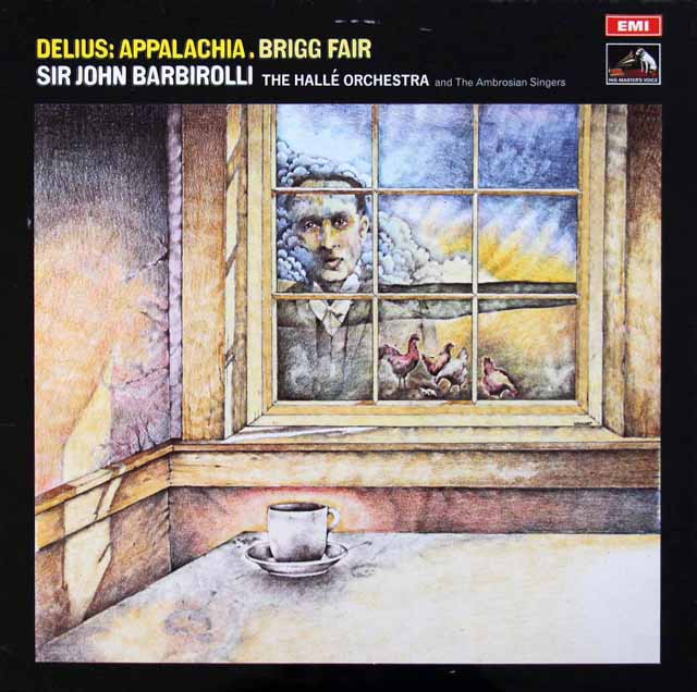 バルビローリ、ジェンキンスのディーリアス/「アパラチア」、「ブリッグの定期市」　英EMI　3797　LP レコード