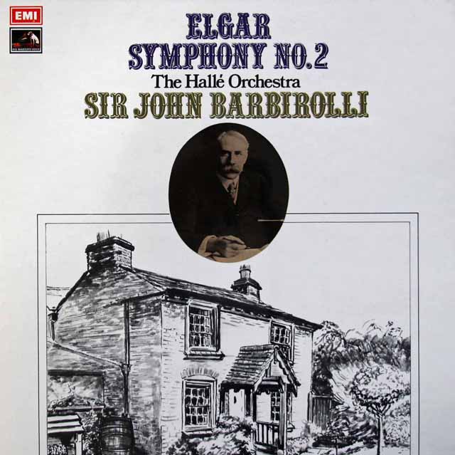 【オリジナル盤】　バルビローリのエルガー/交響曲第2番　英EMI　3338　LP レコード