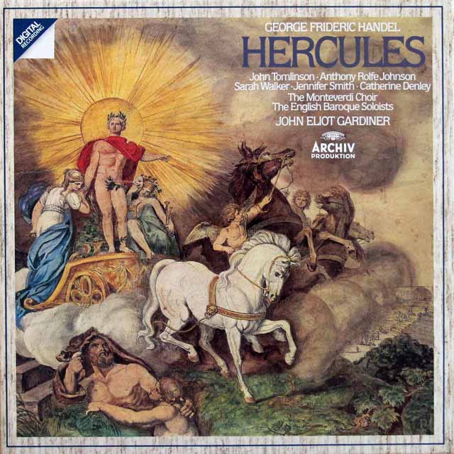 ガーディナーのヘンデル/歌劇「ヘラクレス」全曲　独ARCHIV　3338　LP レコード