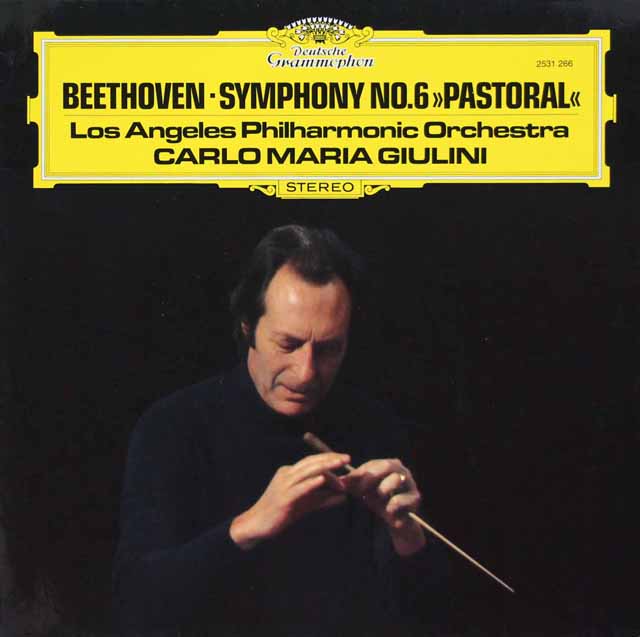 ジュリーニのベートーヴェン/交響曲第6番「田園」　独DGG　3795　LP レコード