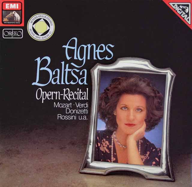 バルツァのオペラ・リサイタル　独EMI　3795　LP レコード