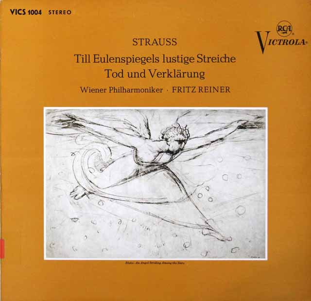 ライナーのR.シュトラウス/「ティル」、「死と変容」　独RCA　3795　LP レコード