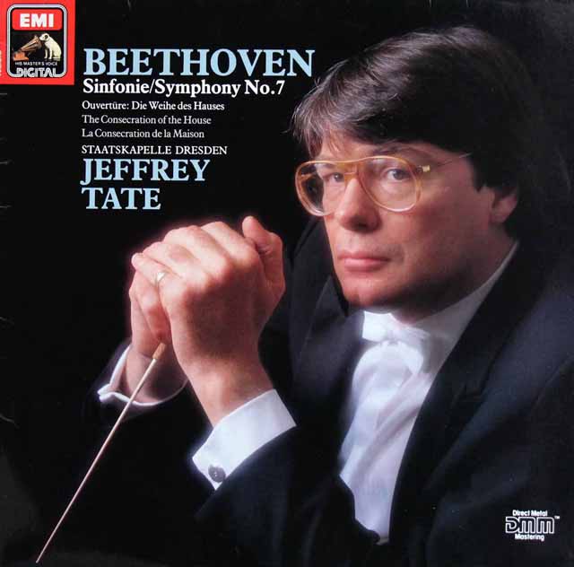テイトのベートーヴェン/交響曲第7番ほか　独EMI　3795　LP レコード