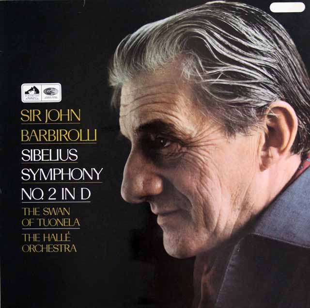 バルビローリのシベリウス/交響曲第2番ほか　英EMI　3401　LP レコード